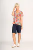 Model wearing Island Time Sew Cute Top By Foil Available at Beetees Nelson